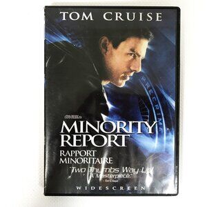 Tom Cruise, Minority Report DVD Widescreen 2 Disc